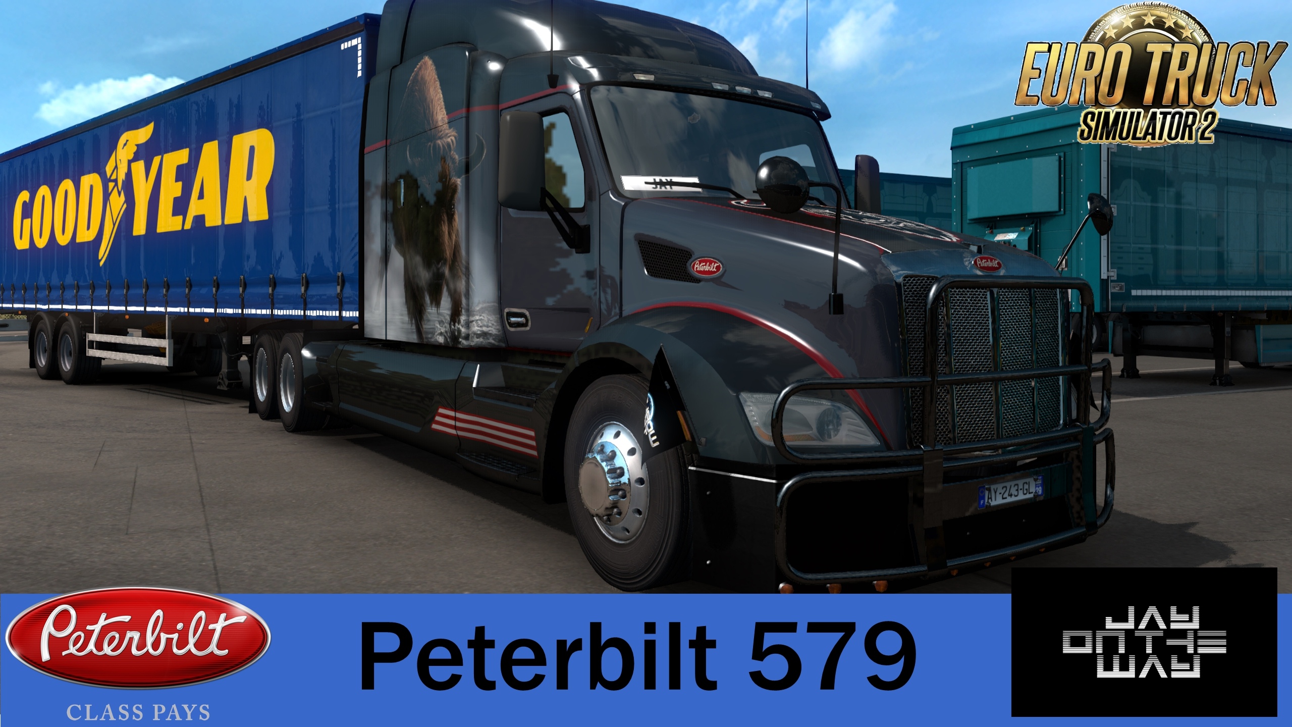 ETS2 - Peterbilt 579 Custom Truck (1.39.x)